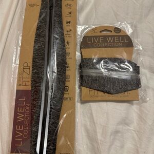 Live Well Collection FitZip and Wrist Wallet Set bundle set